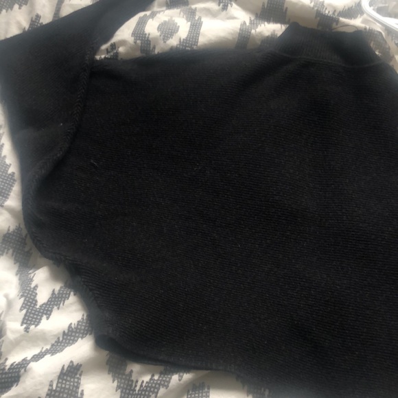 Zara BLACK KNIT CROPPED SWEATER Size M - Picture 11 of 12